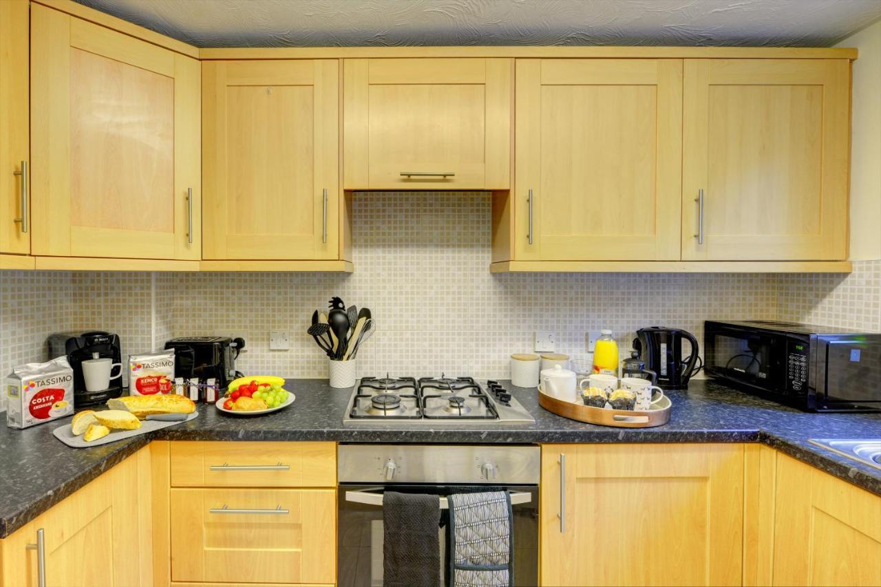 Modern 2 Bed House Sleeps 6 Southam Town Centre - Inspire Homes Ltd 外观 照片